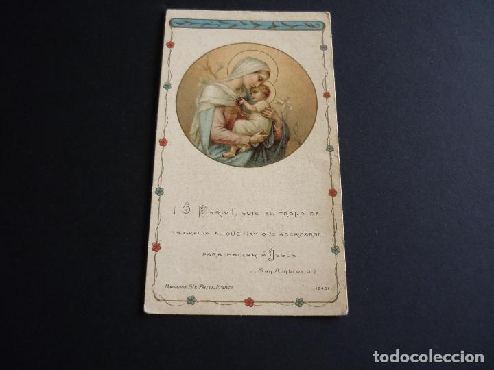 Cartes Postales: VIRGEN Y NI&Ntilde;O ANTIGUA ESTAMPA
