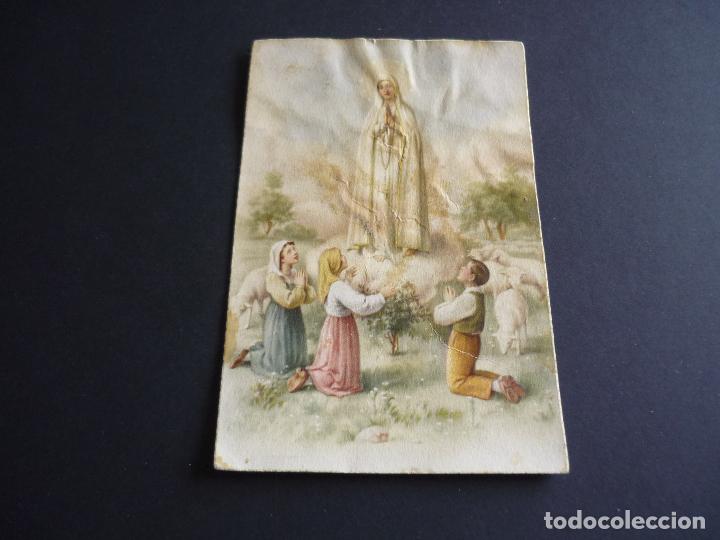 Postales: NUESTRA SE&Ntilde;ORA DE FATIMA POSTAL - Foto 1