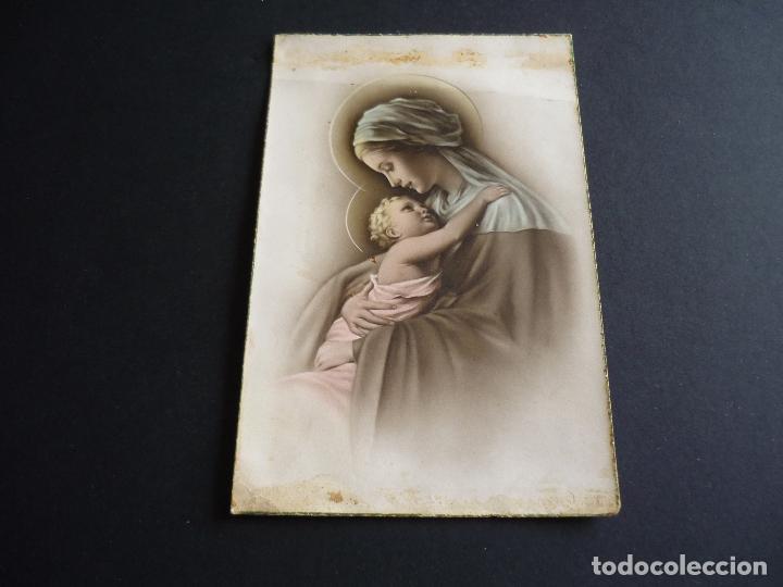 Postales: VIRGEN CON NI&Ntilde;O POSTAL - Foto 1