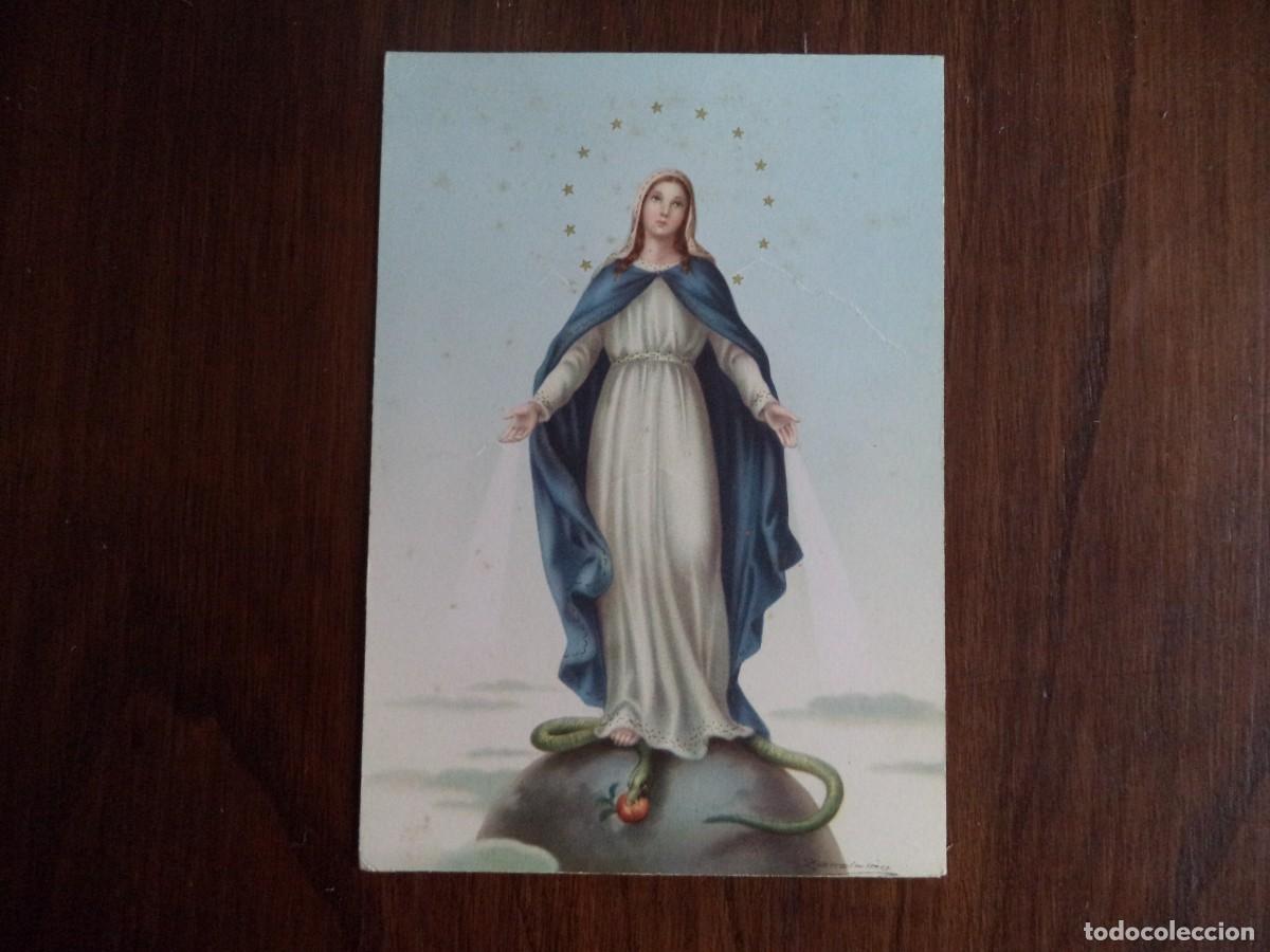 Postales: Postal religiosa Virgen - Foto 1