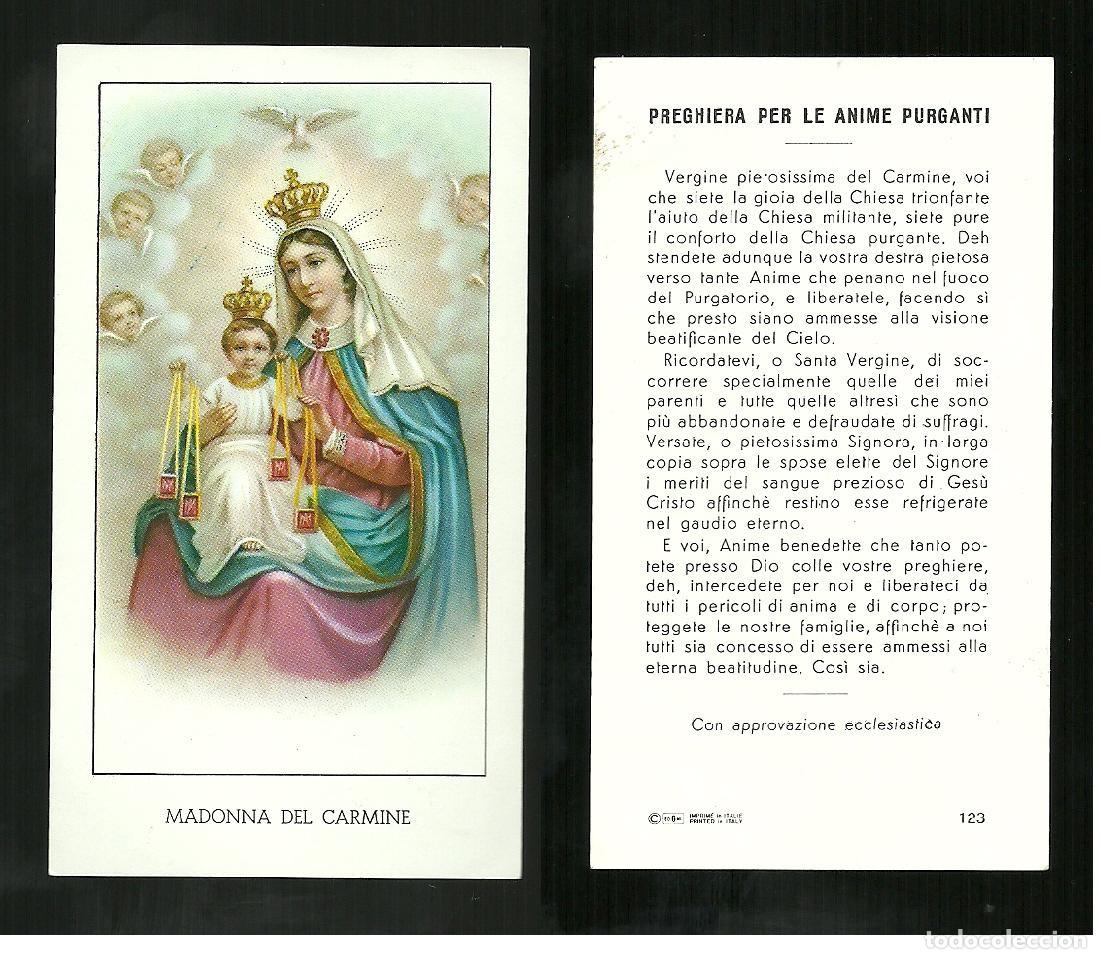 Postales: Santino - Madonna del Carmine 4