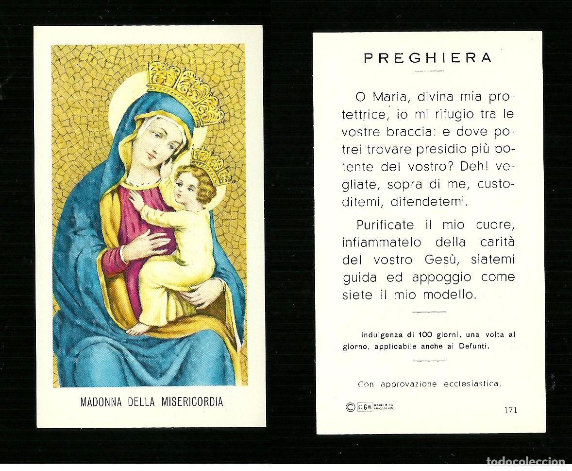 Postales: Santino - Madonna della Misericordia