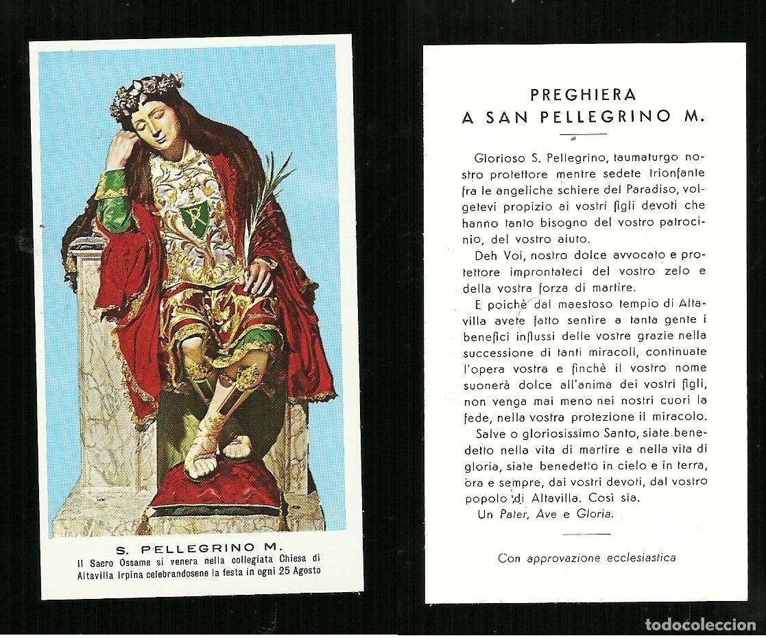 Postales: Santino - S. Pellegrino Martire - Venerato ad Altavilla Irpino (Avellino)