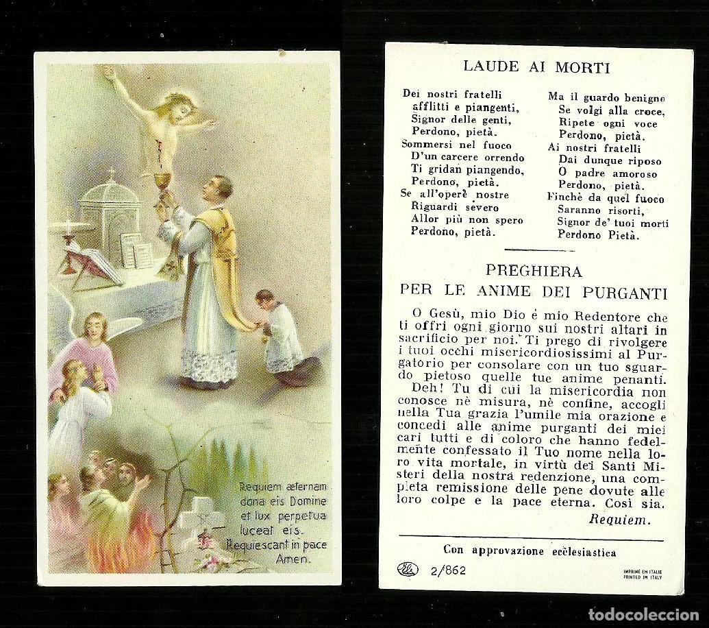Postales: Santino - Per le anime del purgatorio 3