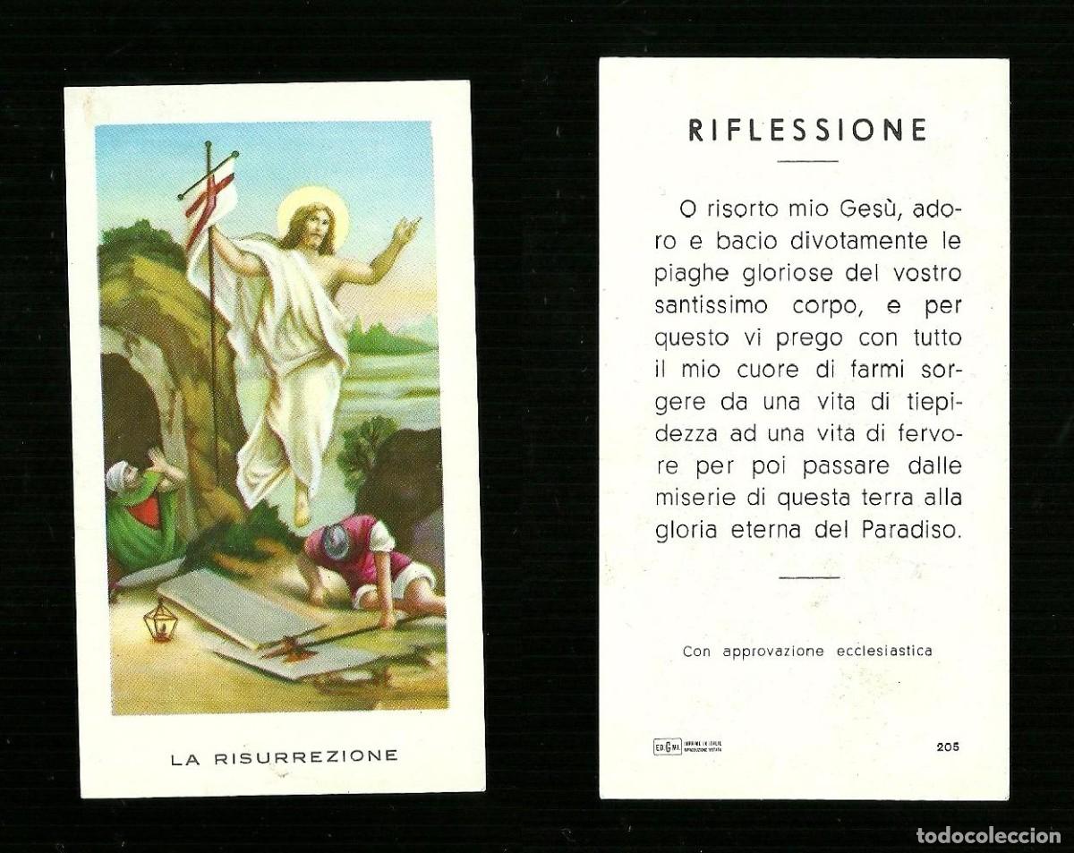 Postales: Santino - La Resurrezione 6