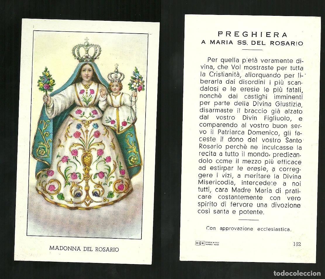 Postales: Santino - Madonna del Rosario