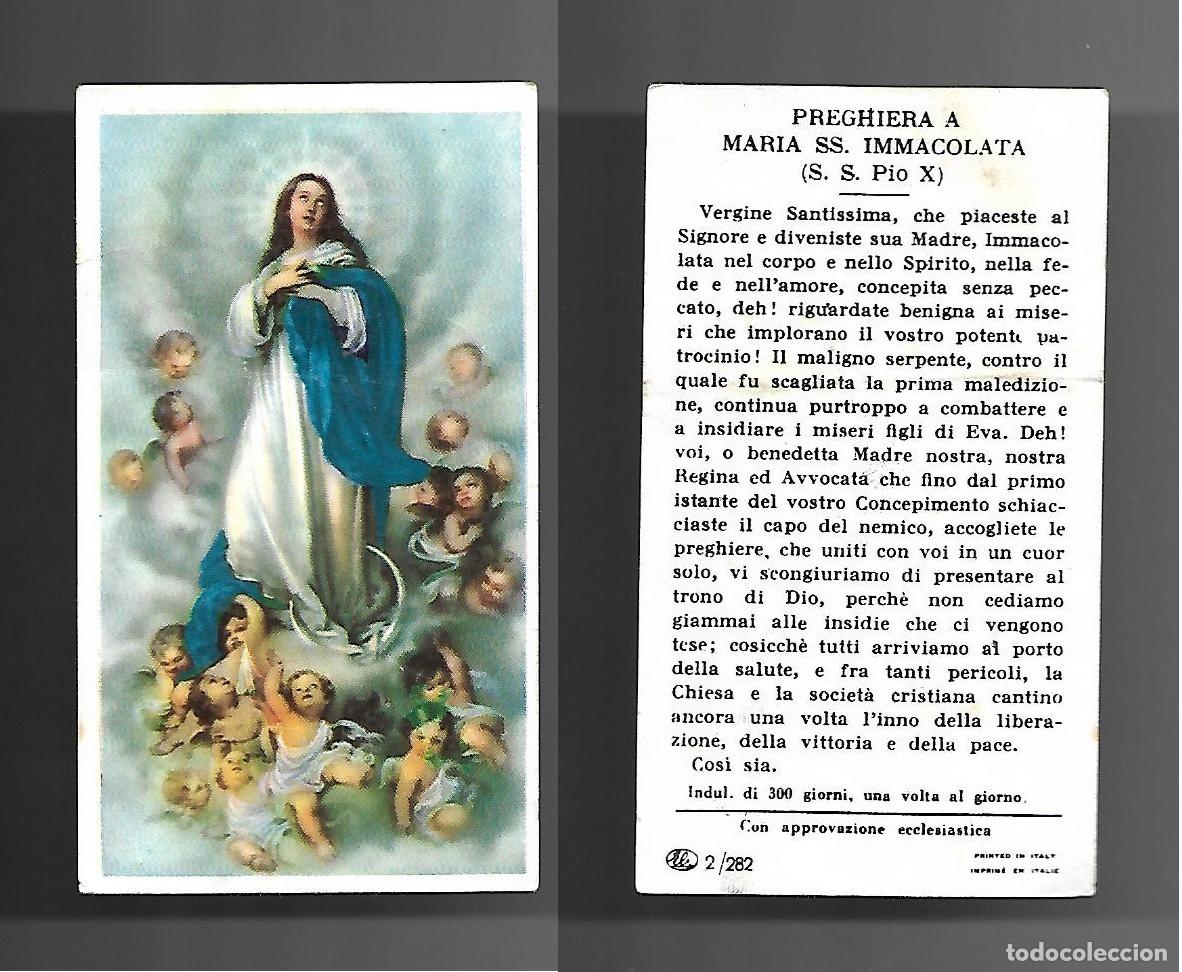 Postales: Santino - Immacolata Concezione 4