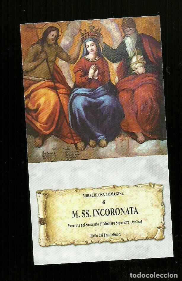Postales: Santino - Maria SS. Incoronata - Venerata a Montoro Sup. ( AV ) La Resurrezione