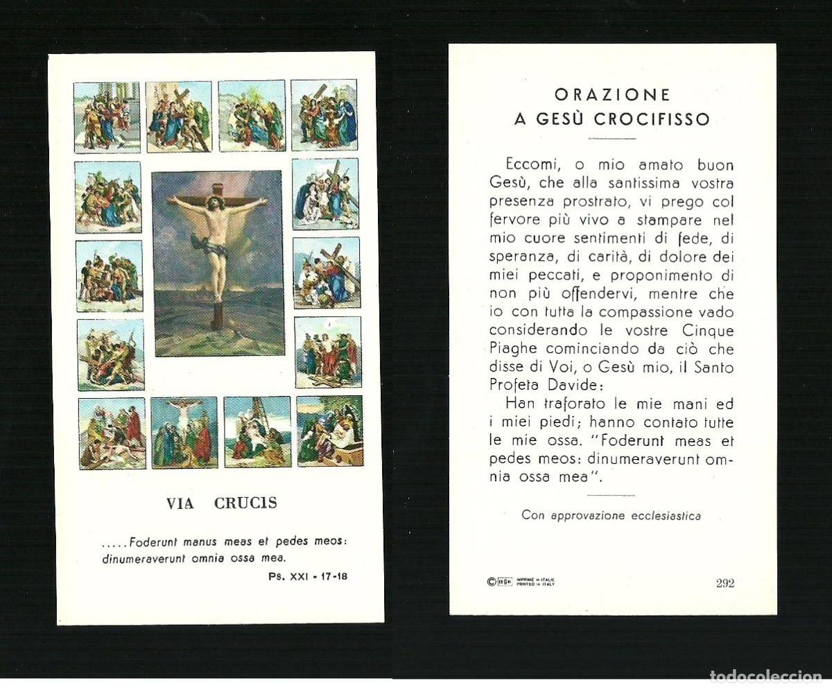 Postales: Santino - Via Crucis