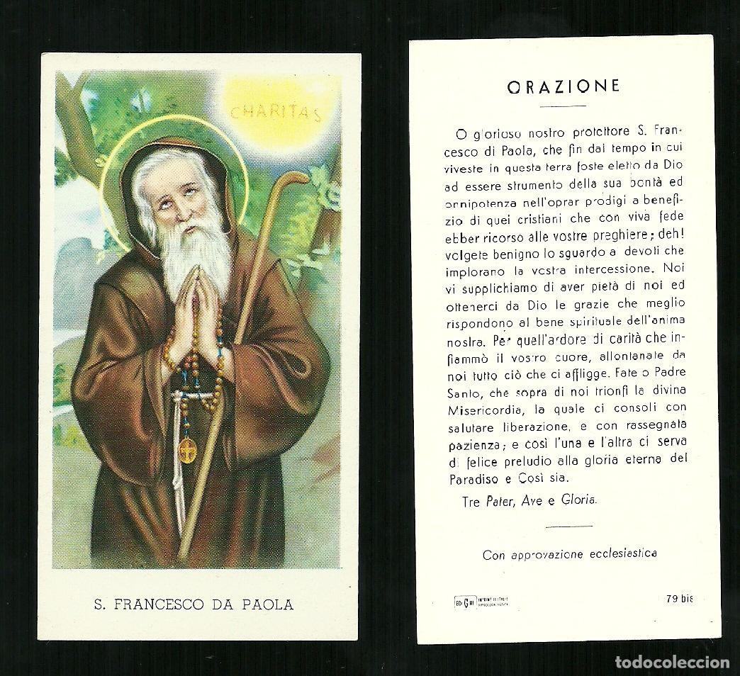 Postales: Santino - S. Francesco da Paola