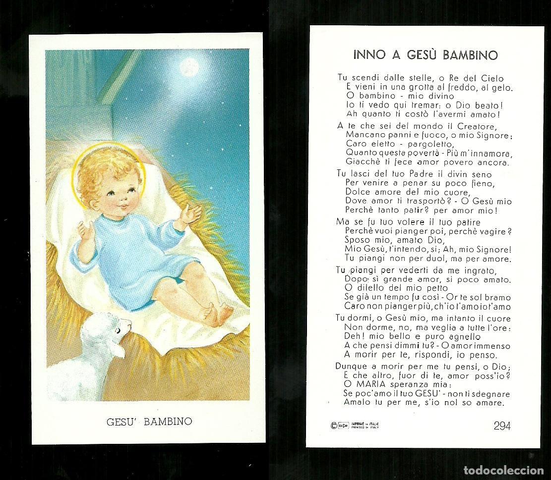 Postales: Santino - Ges&ugrave; Bambino 3