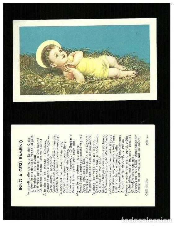 Postales: Santino - Inno a Ges&ugrave; Bambino 2