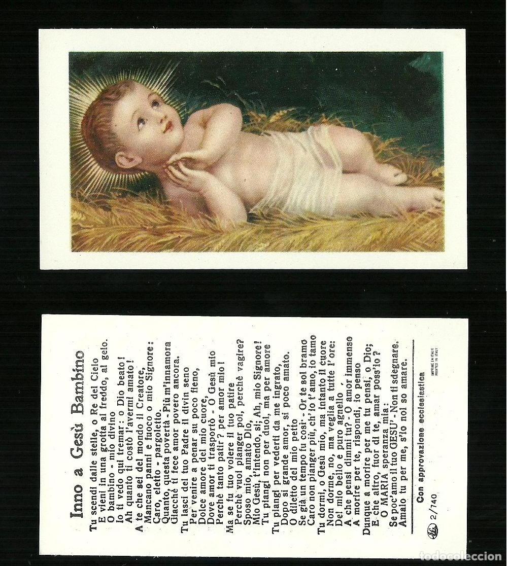 Postales: Santino - Inno a Ges&ugrave; Bambino 1