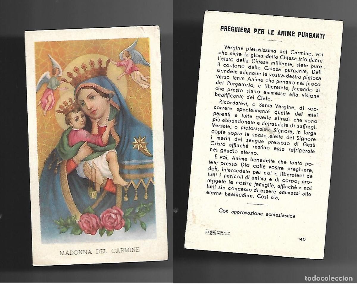 Postales: Santino - Madonna del Carmine 1