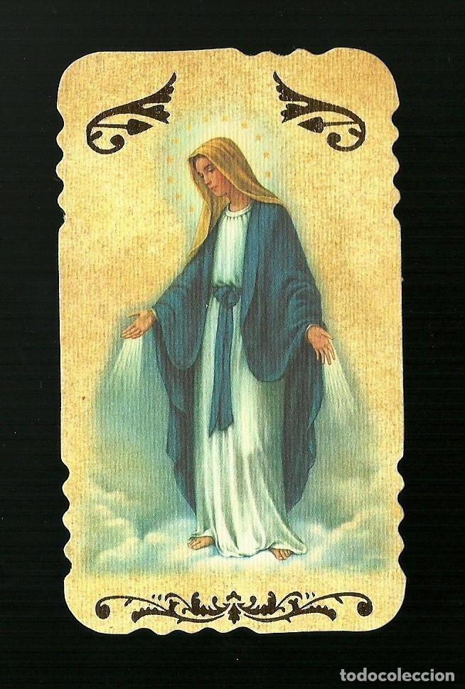 Postales: Santino - Madonna Immacolata - in cartoncino