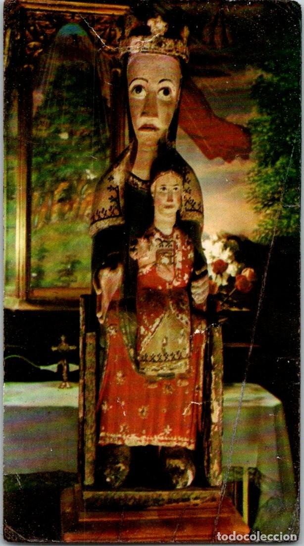 Postales: Primitiva Imatge de la Mare de D&eacute;u de Meritxel- Patrona d'Andorra- Estampa- Himne Andorra - 93x51mm