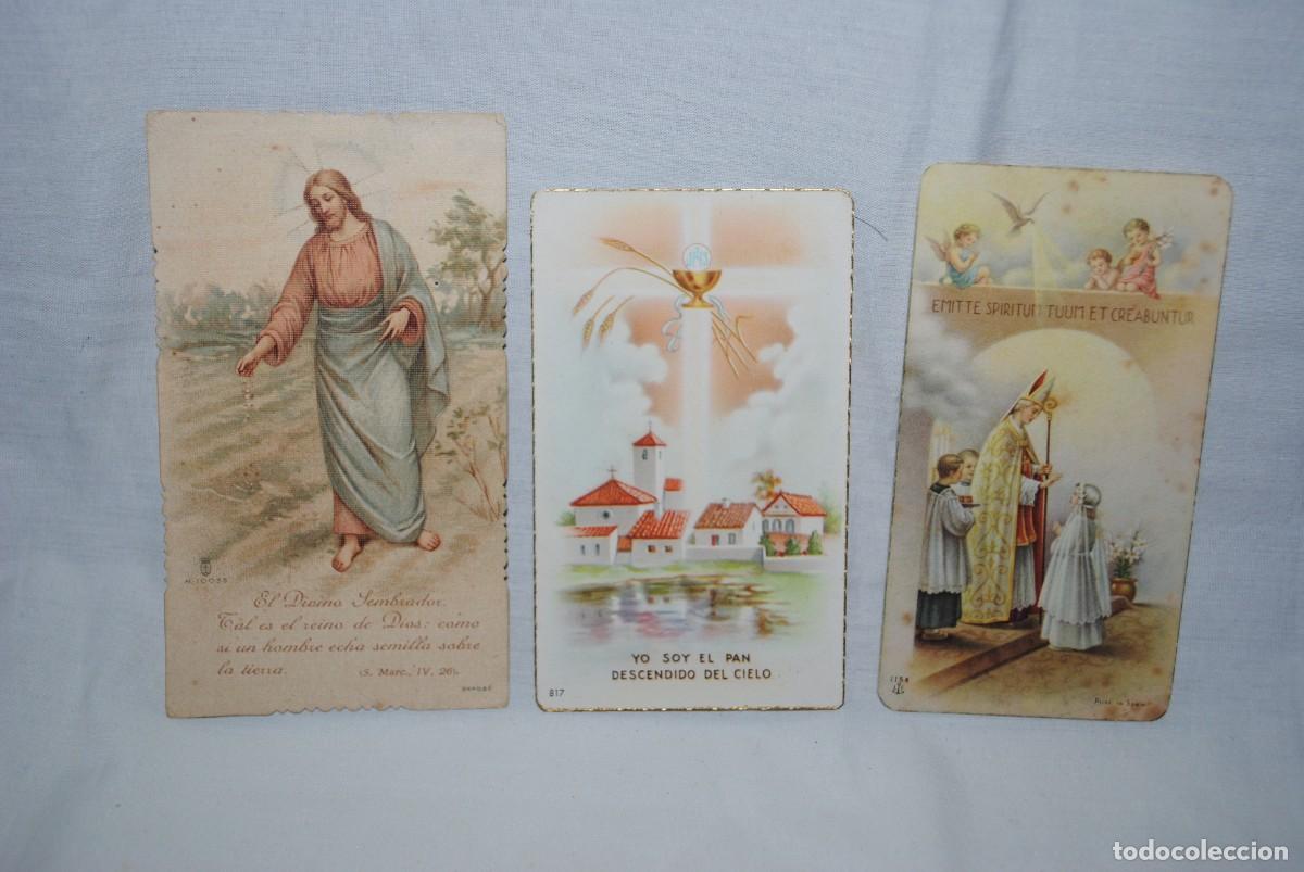 Cartes Postales: TRES POSTALES RELIGIOSAS , ANTIGUAS .