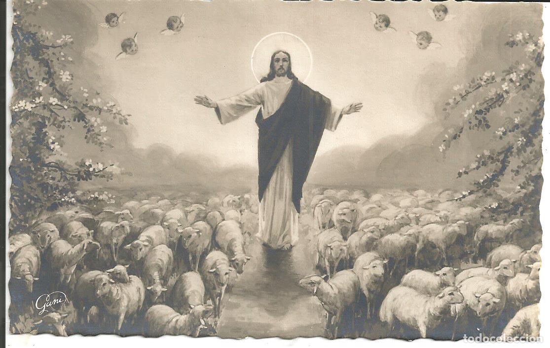 Postales: POSTAL *JESUS Y EL REBA&Ntilde;O DE OVEJAS* - EDICIONES GANI - SIN USAR