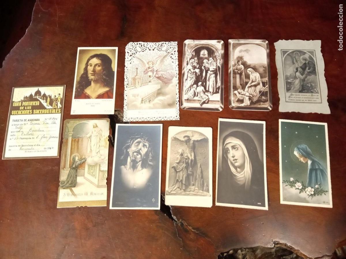 Postales: 10 ESTAMPAS RELIGIOSAS - Foto 1