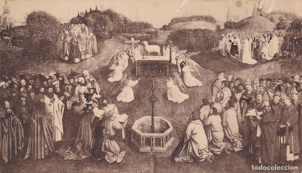 Cartoline: Antigua postal - Escena religiosa