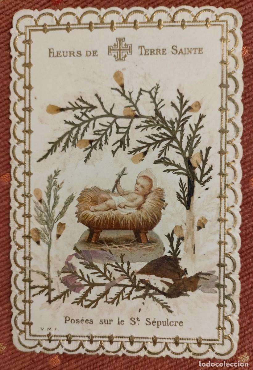 Cartes Postales: Fleurs de Terre Sainte pos&eacute;es sur le St. Sepulcre
