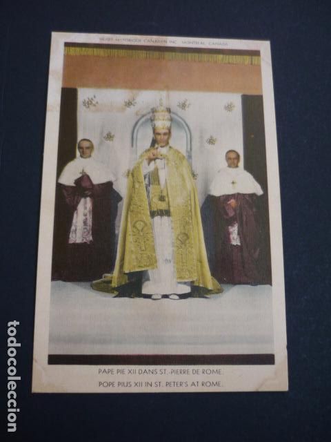 Postcards: PAPA PIO XII POSTAL