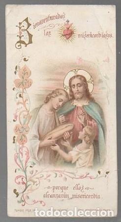 Postales: RECORDATORIA SAGRADO CORAZ&Oacute;N COMU-1650