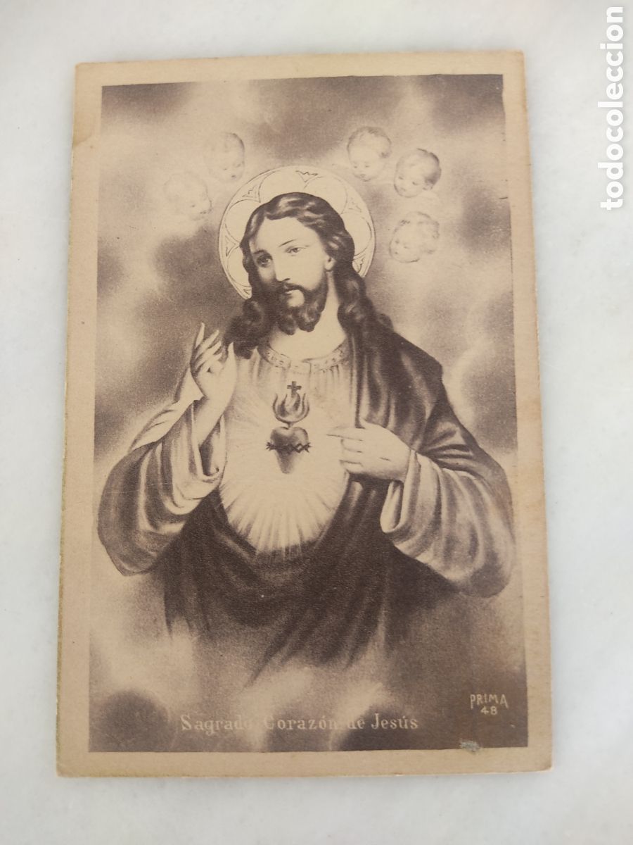 Postales: postal sagrado corazon de jesus prima