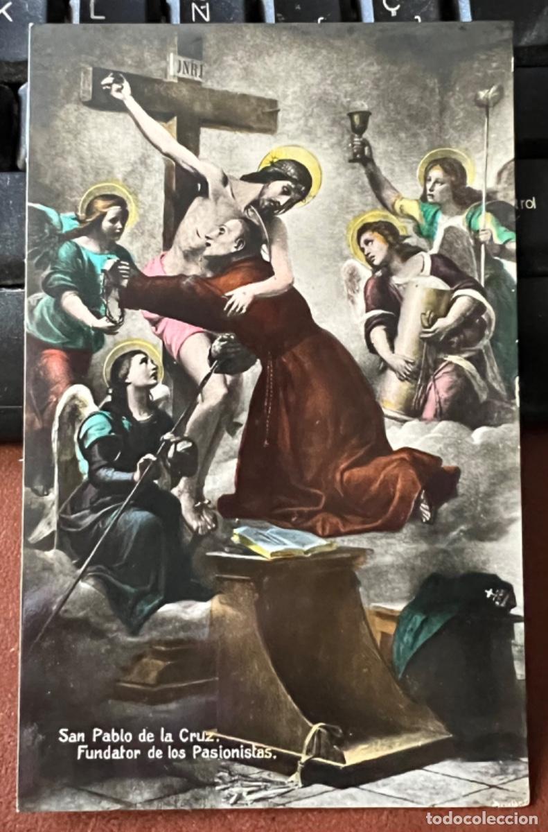 Postales: Tarjeta postal San Pablo de la Cruz - Fundador de los Pasionistas
