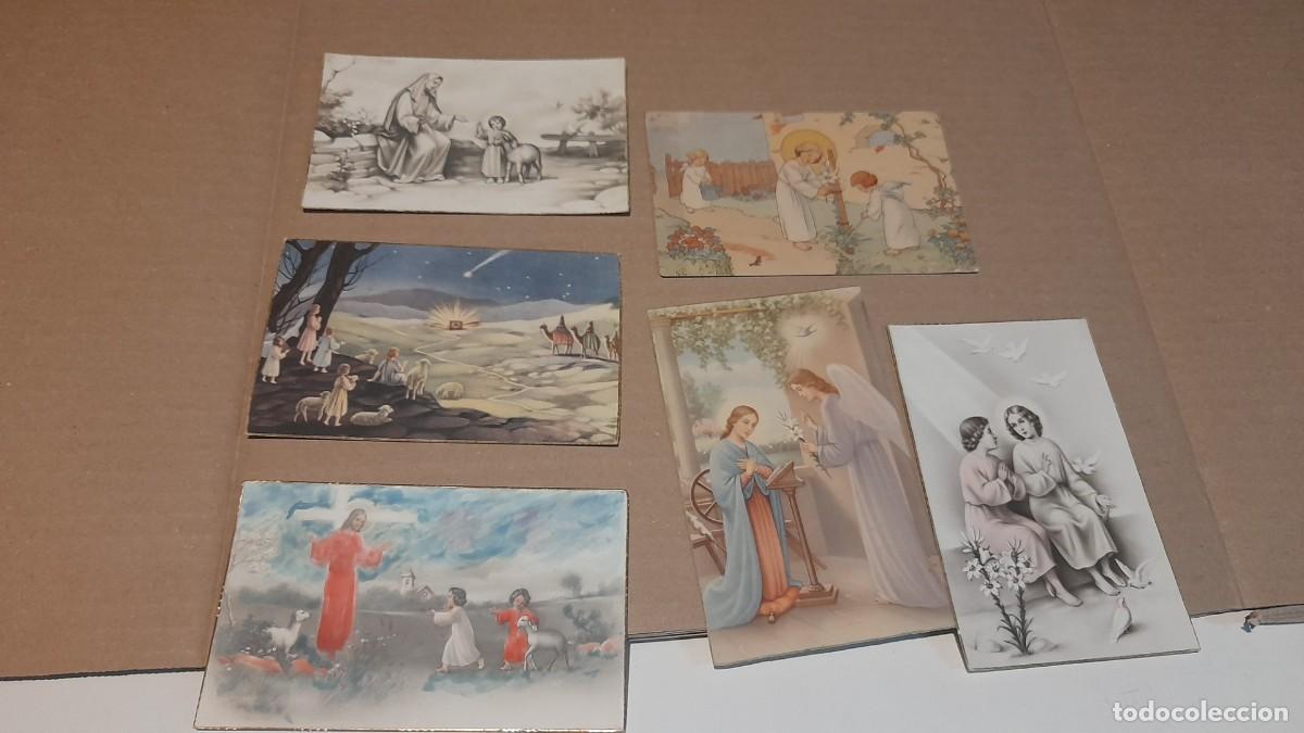 Postales: 6 POSTALES : ESTAMPAS RELIGIOSAS - Foto 1