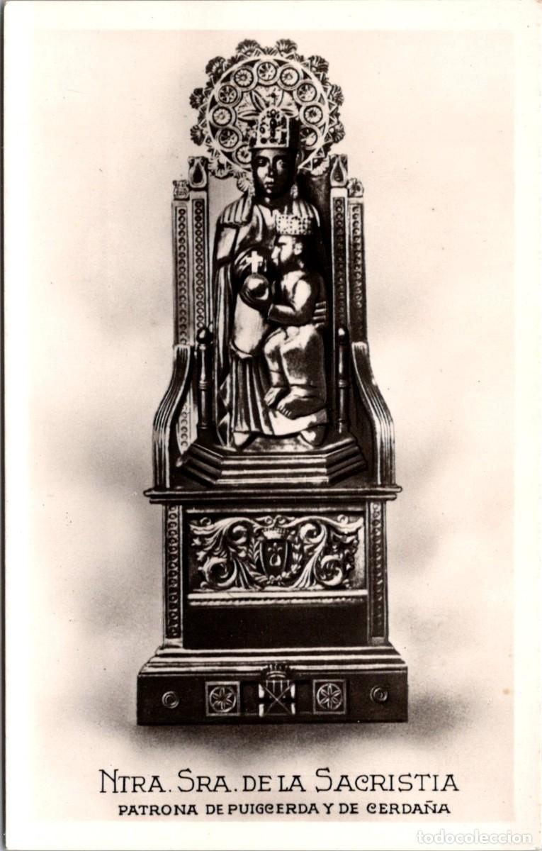 Cartoline: Ntra. Sra. de la Sacrist&iacute;a - Patrona de Puigcerd&agrave; y de Cerda&ntilde;a - Sin datos - 144x91mm