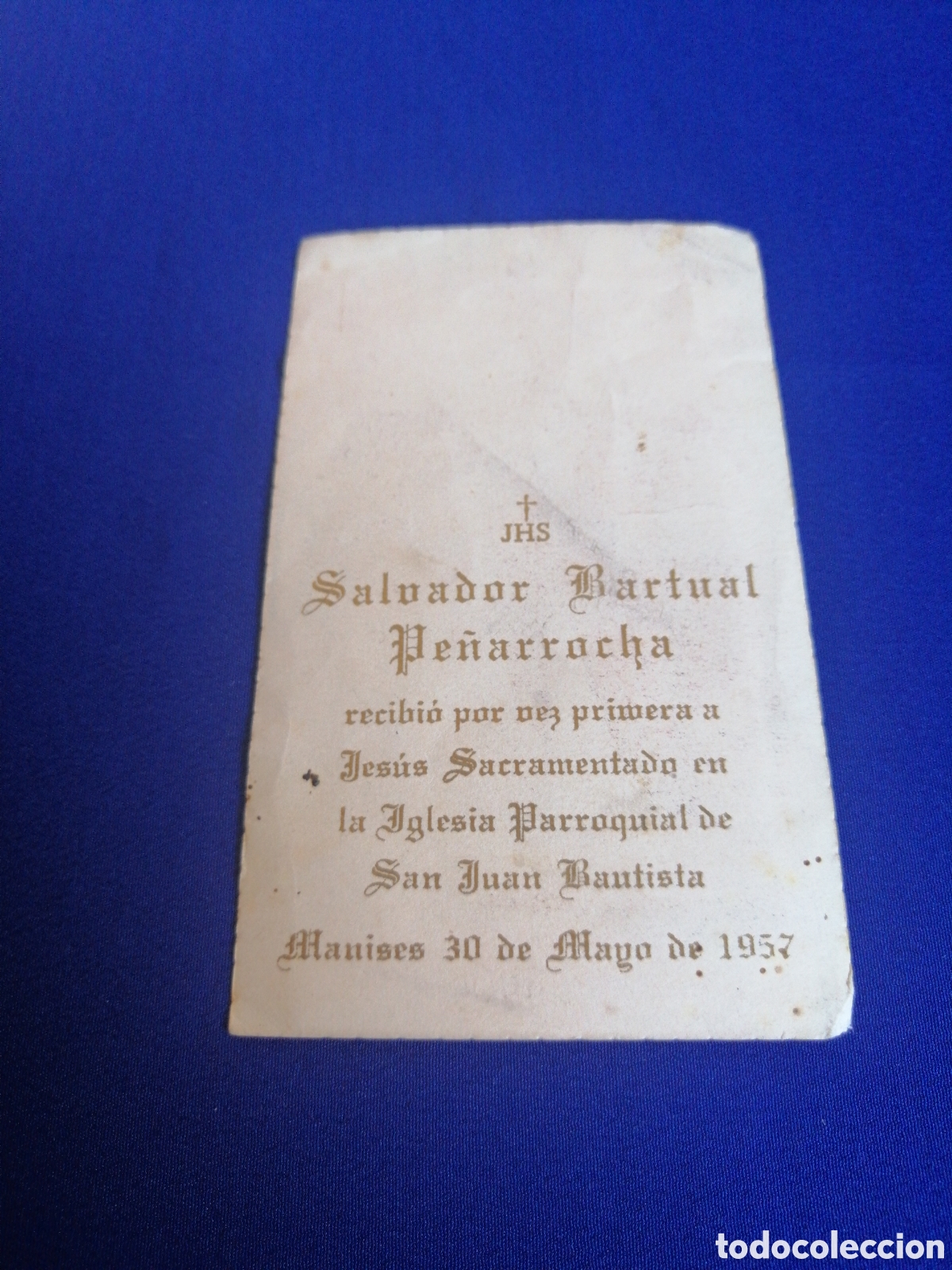 Postales: ESTAMPITA MANISES 1957 - Foto 2