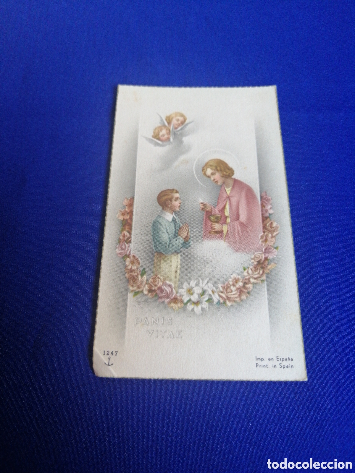 Postales: ESTAMPITA COMUNI&Oacute;N 1958 - Foto 1