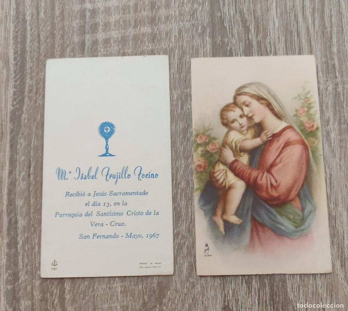 Postales: Estampas de Comunion - Foto 7