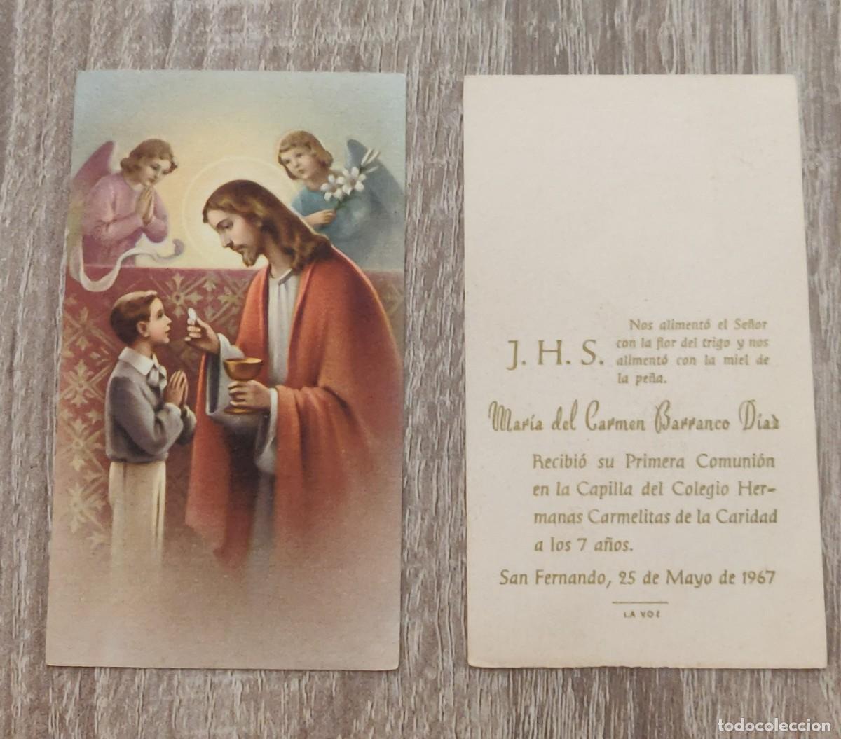 Postales: Estampas de Comunion - Foto 8