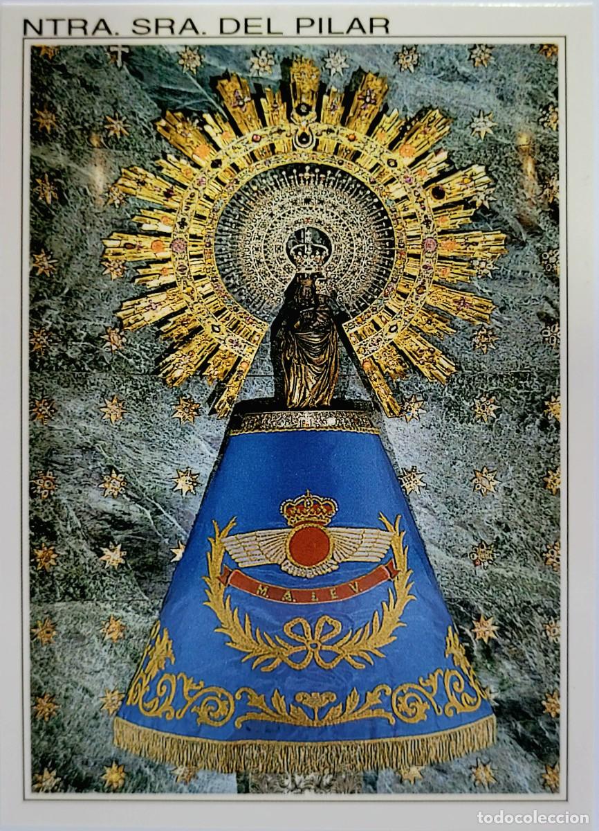 la virgen del pilar. muy bonita estampa religio - Buy Religious postcards  and in memoriam cards on todocoleccion