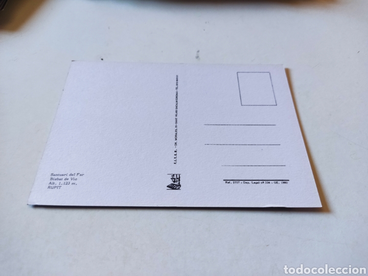 Postales: Postal Rupit santuari del Far - Foto 2