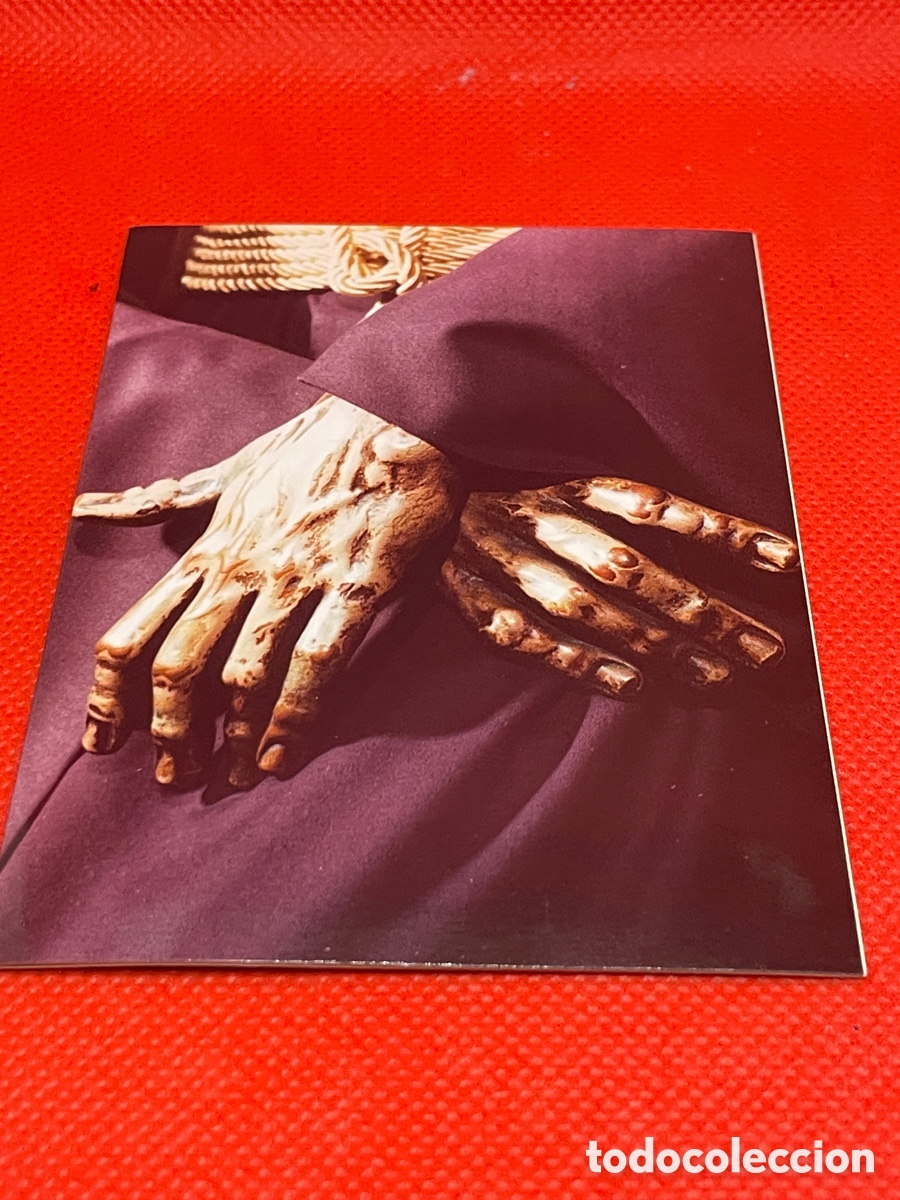 Postales: D&iacute;ptico con el calendario de cultos 1996 Gran Poder Sevilla - Foto 1