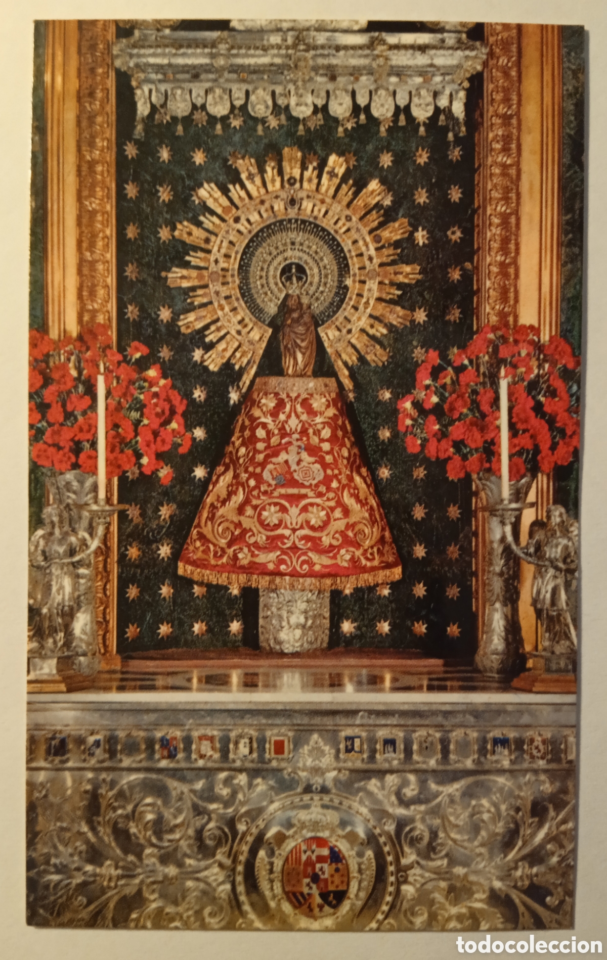 Postales: ESTAMPA VIRGEN DEL PILAR
