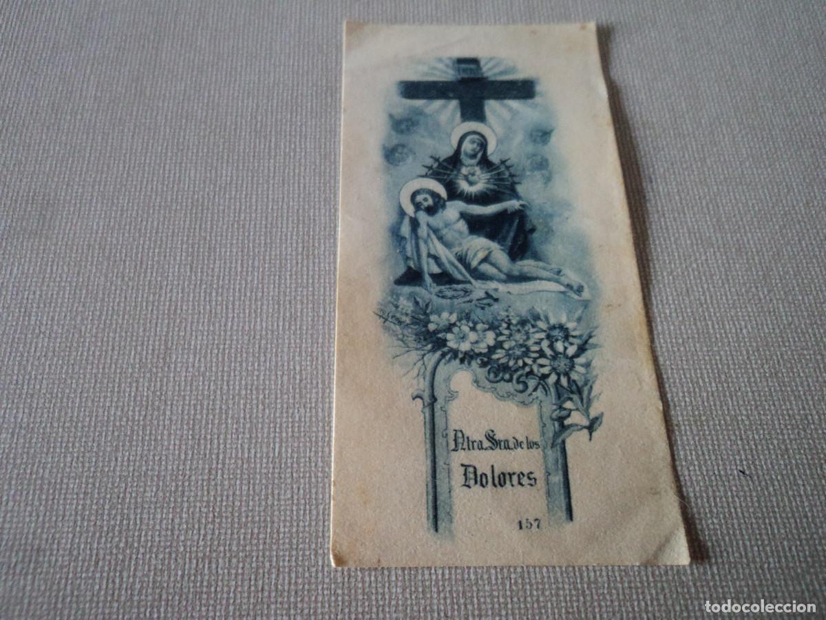 Postales: NTRA. SRA. DE LOS DOLORES, 157, MEDIDA 9 X 4,5 CM