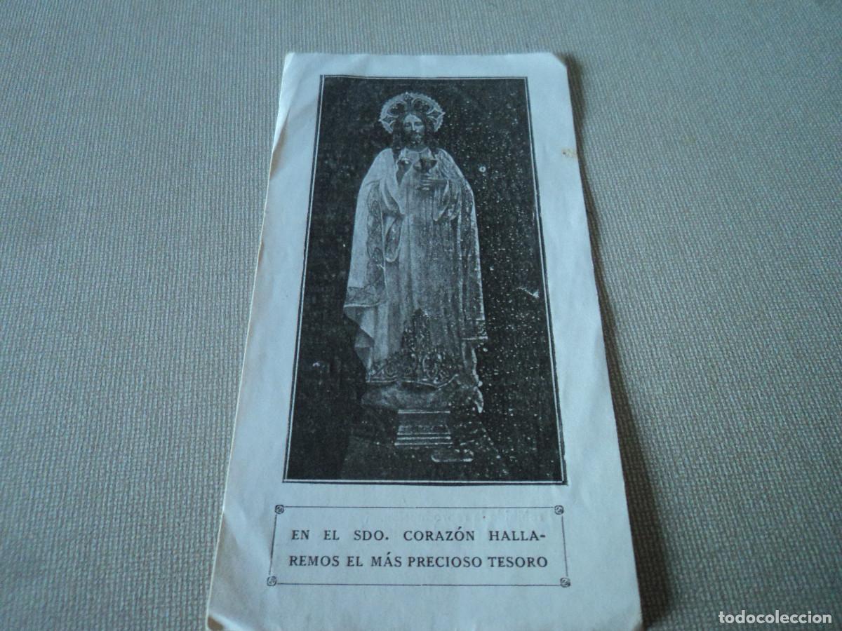 Postales: EN EL SDO. CORAZON HALLAREMOS EL MAS PRECIADO TESORO, HOJITA REVISTA POPULAR 513
