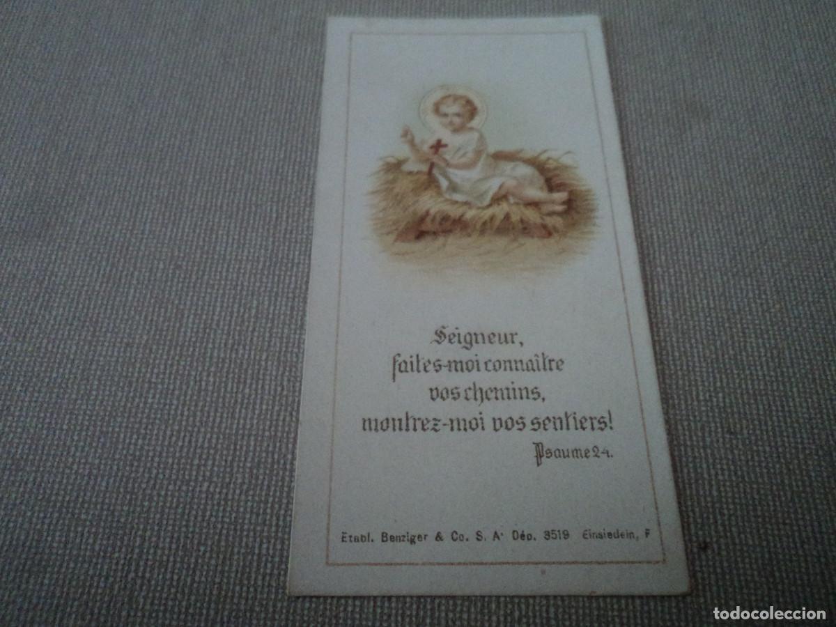 Postkarten: estampa antigua, seigneur, faites-moi connaitre.....benziger 3519