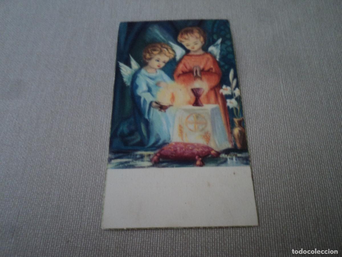 Postales: recordatori de comunio, col-legi virtelia, 1963