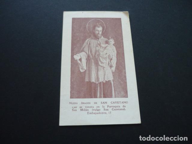 Postales: SAN CAYETANO ANTIGUA ESTAMPA