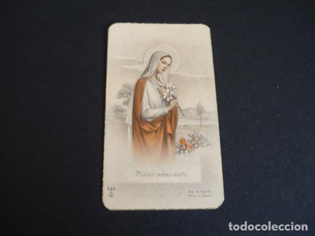 Postais: MATER ADMIRABILIS ANTIGUA ESTAMPA