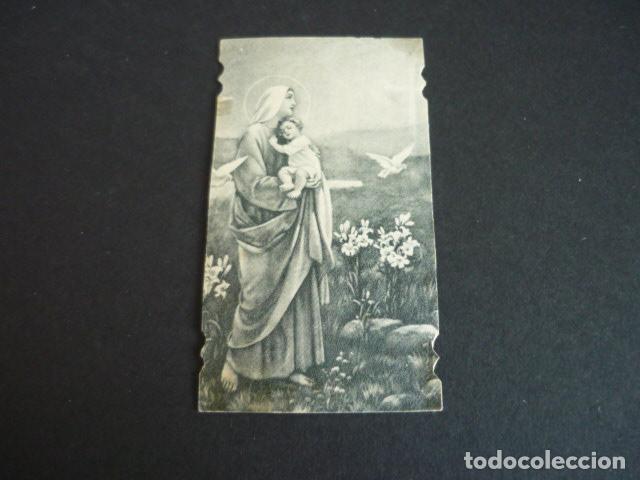 Postkarten: VIRGEN CON NI&Ntilde;O ANTIGUA ESTAMPA