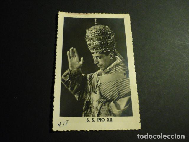 Postales: PAPA PIO XII ANTIGUA ESTAMPA FOTOGRAFICA