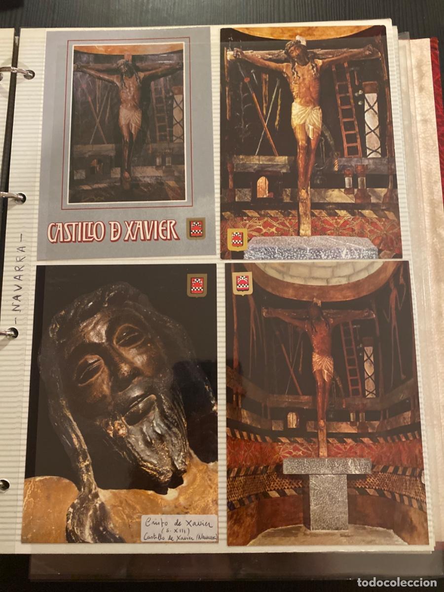 Cartoline: colecci&oacute;n 15 fotograf&iacute;as postales religi&oacute;n Cristos Nazarenos Navarra