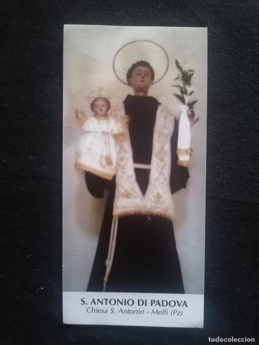 Postales: ESTAMPA SAN ANTONIO DE PADUA - MELFI (POTENZA)