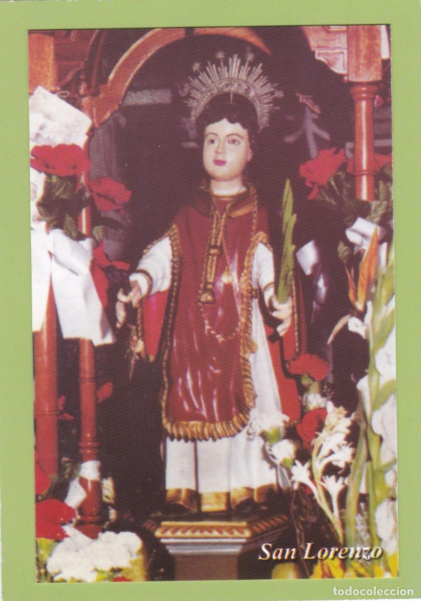 Postales: ESTAMPA SAN LORENZO - CON ORACION